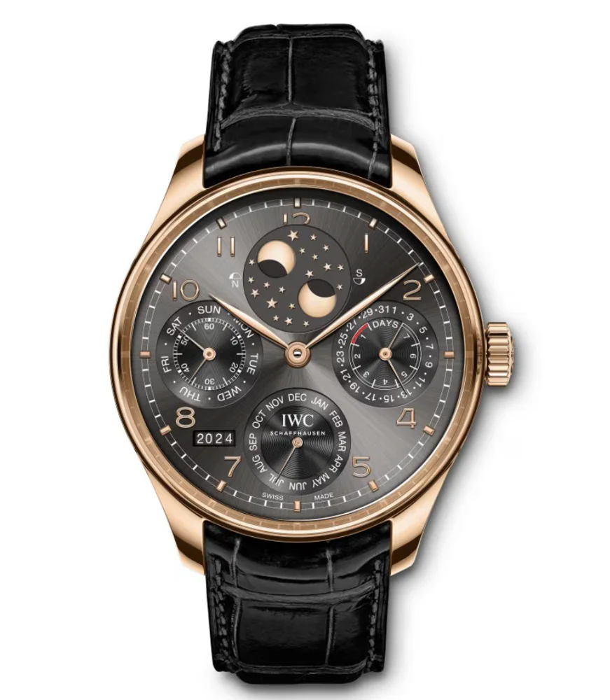 IWC Portuguese Perpetual Calendar Rose Gold